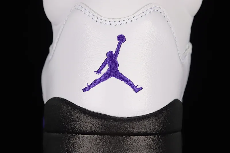 All categories Air Jordan Jordan series basketball shoes Air Jordan 5 J version Air Jordan 5 "Concord" AJ5 Joe 5 Concord white and purple DD0587-141